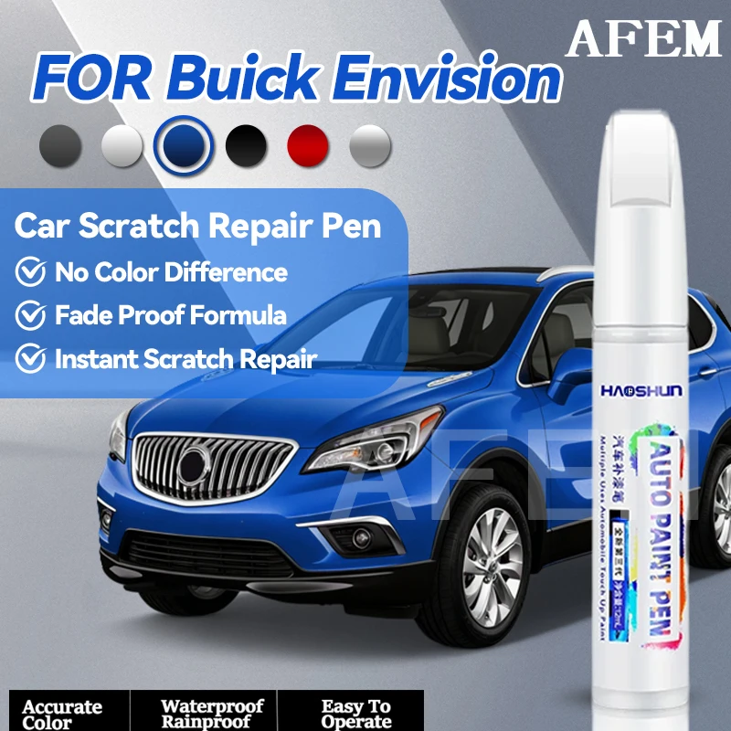 Specialized Automobiles For Buick Envision Paint Repair Pen Touch Up Scratch Remover DIY Car Accessories Pearl white Glacier Sil