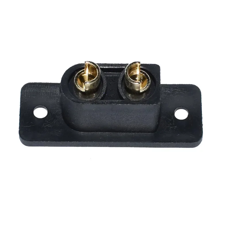 Amass XT90E-M Battery Connector XT90E Male Plug Gold-Plated Connector with PVC Protective Sleeve Dust Cap for RC Aircraft Drone