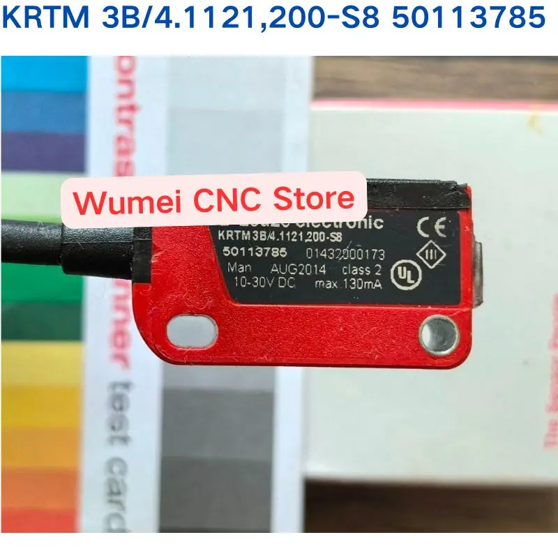 Brand New inventory sensor KRTM 3B/4.1121,200-S8 50113785 1 piece （The outer packaging is relatively old）