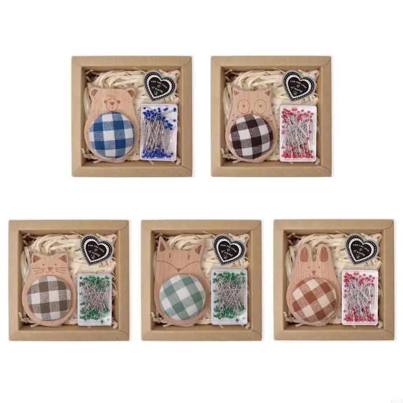 2025 New Hedgehog Shaped Sewing with 100 Vibrant Sewing Pins for Crafting and Tailoring