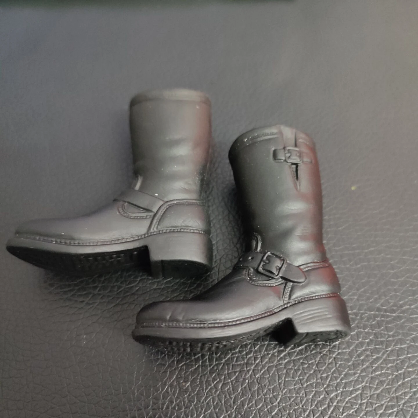 ASTOYS AS044 1/6 Punk หัวรถจักร Combat Boots ทหารสีดํารองเท้าสําหรับ 12 ''ชาย Action Figure Body ตุ๊กตาในสต็อก