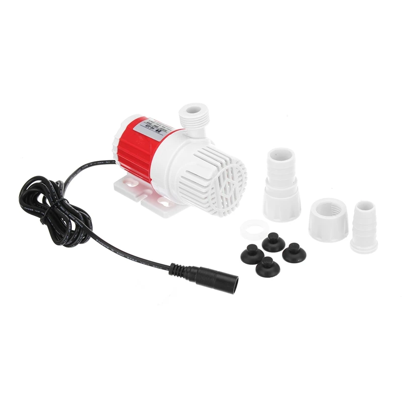 20W 12V Dc 1100L/H Submersible Water Pump Marine Controllable Adjustable Speed Water Pump Fish Tank Aquarium