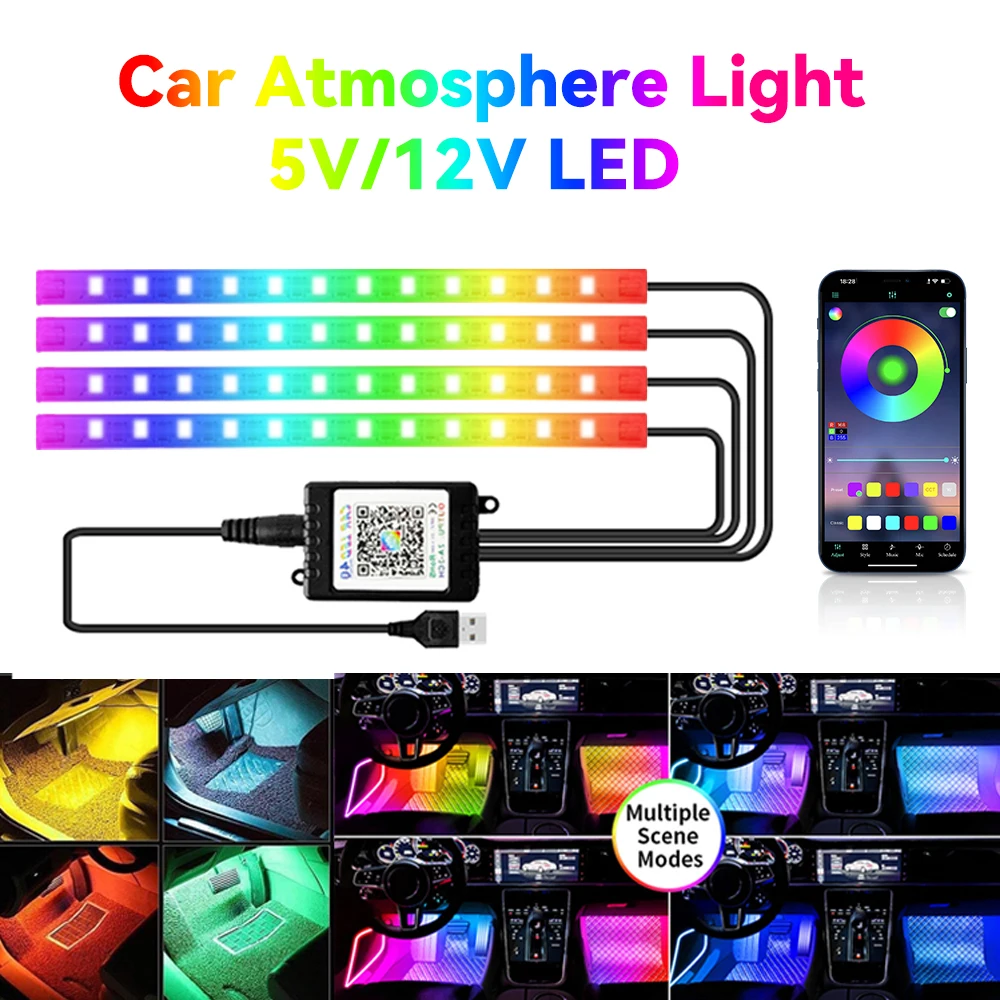 Led Car Interior Am…