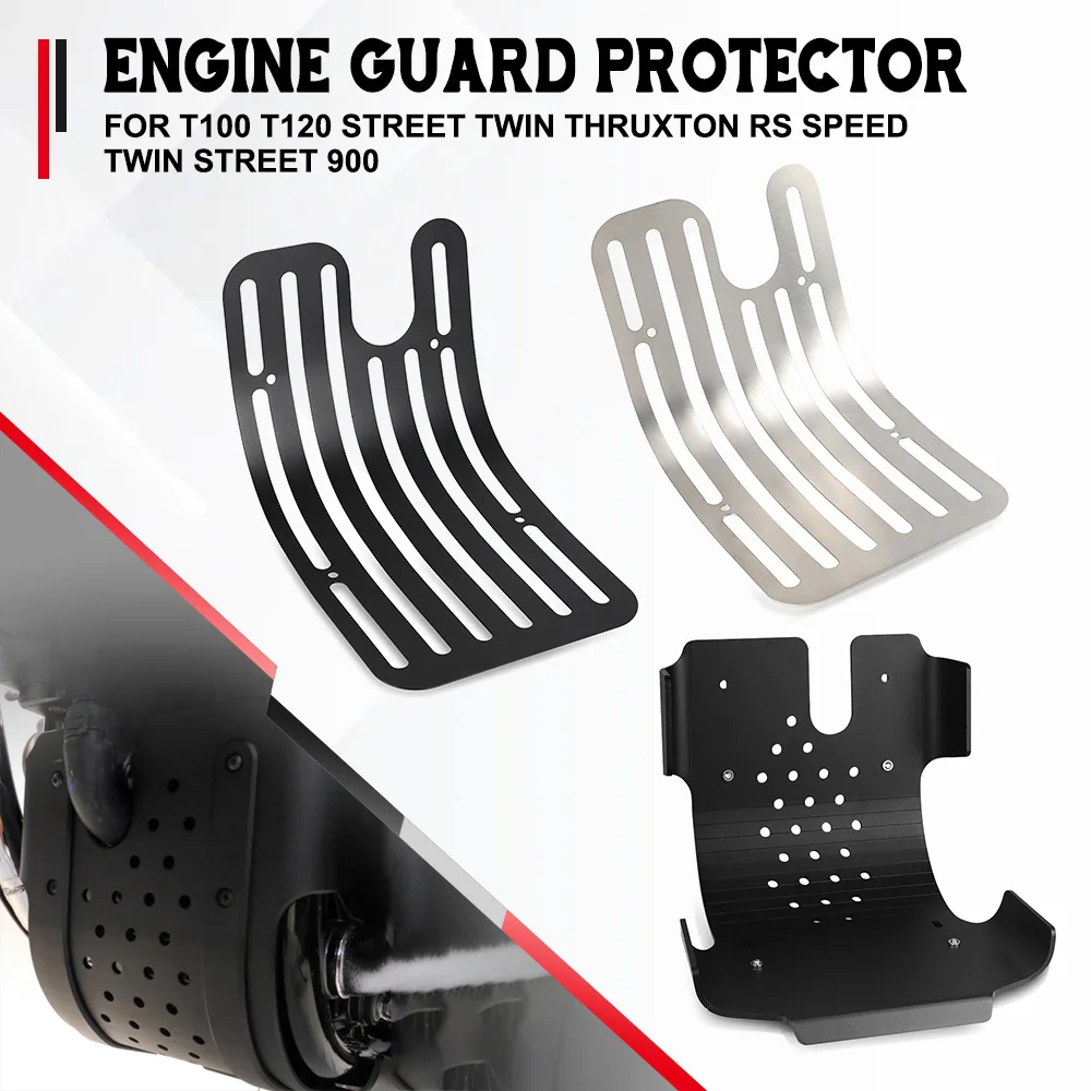 

Motorcycle Engine Housing Sump Guard Extension Protection FOR Bonneville T100 T120 Street Twin Thruxton RS Speed Twin Street 900