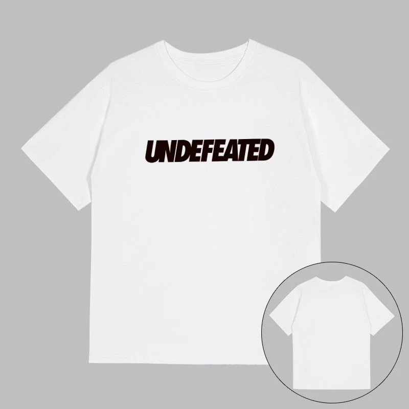 2026 Y2k UNDE Summer FEATED New Short-sleeved T-shirt Men and Women All Match Couples Fashion Brand Casual Half Sleeve