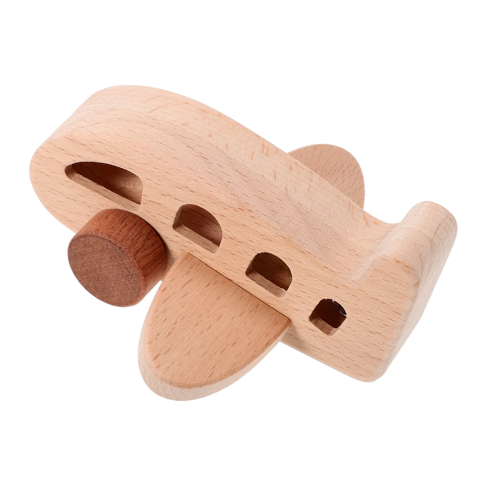 wooden-airplane-rattle-smooth-polished-push-pull-infant-motor-skill-development-sensory-learning-educational-game-for-toddlers