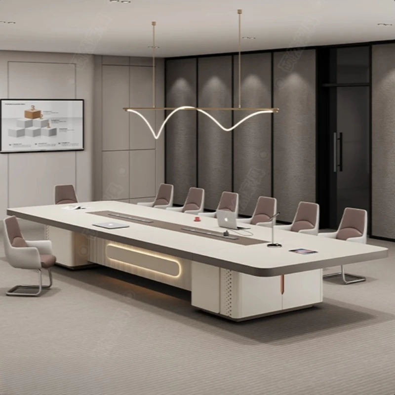 

200x100 240x120 320x120 400x150 Многофункциональный современный конференц-стол Компьютерный стол офисный стол bureaux de Leit мебель