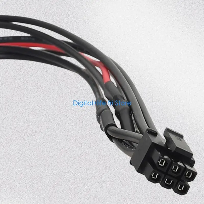 E06D Mini 6PIN To SATAs 15Pin Power Cable 30cm And 35cm For Opticals Drive Power Supply