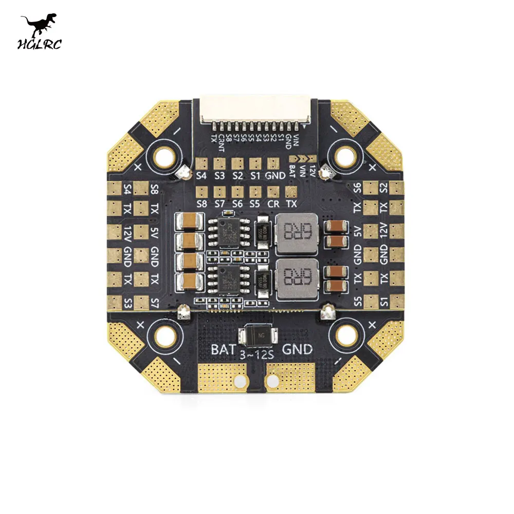 Placa de distribución HGLRC SPECTRE PDB 12S para SPECTER 90A ESC