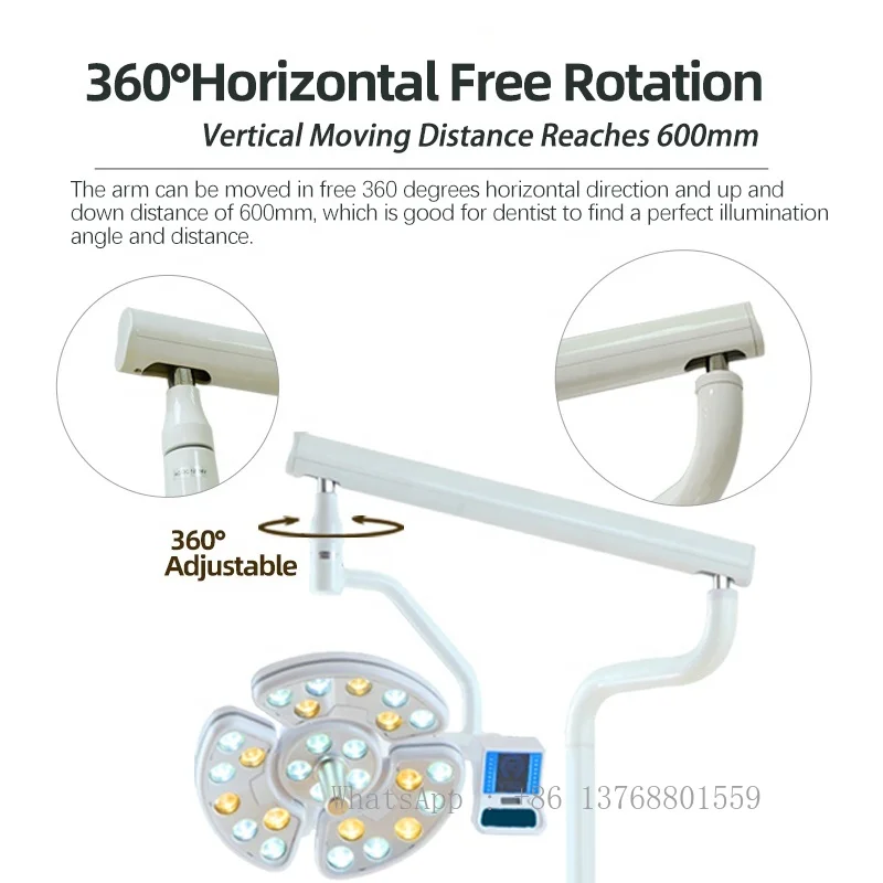 FINER Den Tal Im Plant Surgical LED Light Clinic Oral Lamp Den Tal LED Lamp With Ceiling Mount