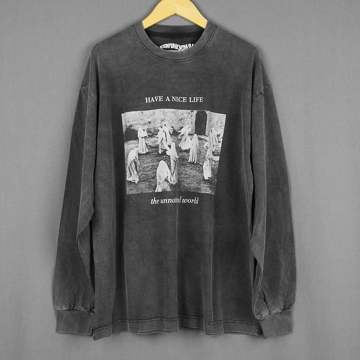 Have A Nice Life T-Shirt The Unnatural World Shoegaze Goth Rock Godspeed You Black Emperor Cotton Tee Shirt