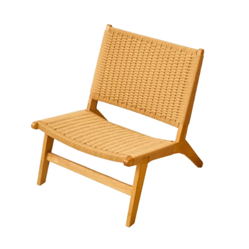 

For Rattan Wooden Folding Chair Heavy Duty Lumbar Support Beach Relax Folding Chair Outdoor Garden Sillas Plegables Furniture