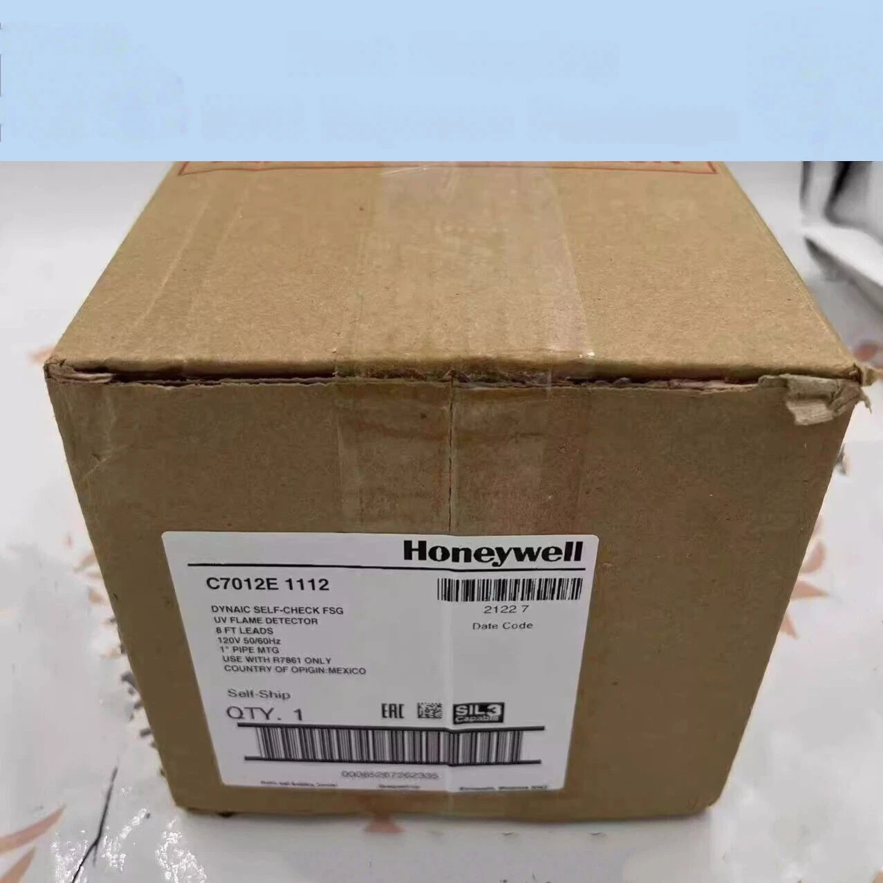 

C7012E1112 Flame Detector Ultraviolet 120V 60Hz PLC