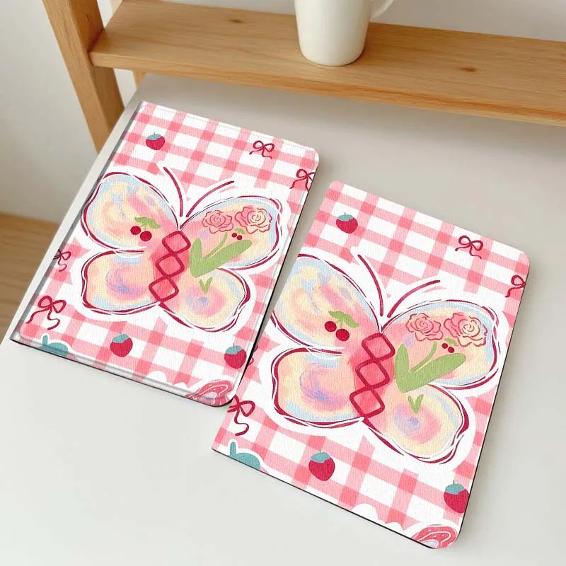 

Butterfly Sweet Cute Pattern For Vivo IQOO Pad2 Pad3 Pad5 Air SE Pro 12.1 12.3 13 11.5 11 inch Tablet Case