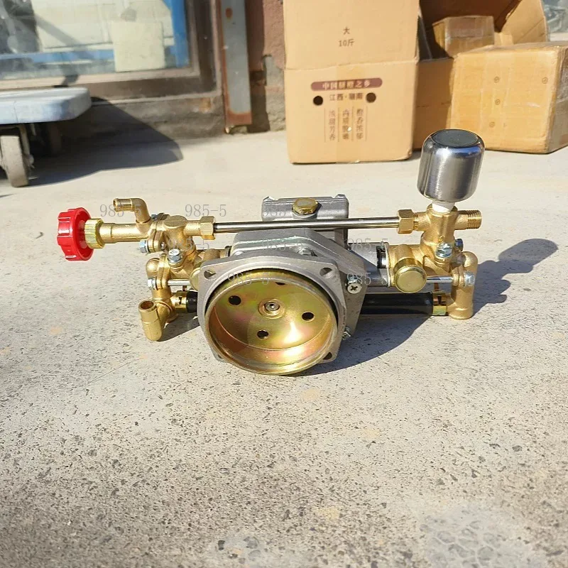Agricultural Spray Power Pump Head Brass Pump 2 Stroke Engine with Oil Cup