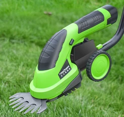 Household small lawn mower lithium battery electric lawn mower artifact weeder hedge hoe lawn trimmer grass cutting machine