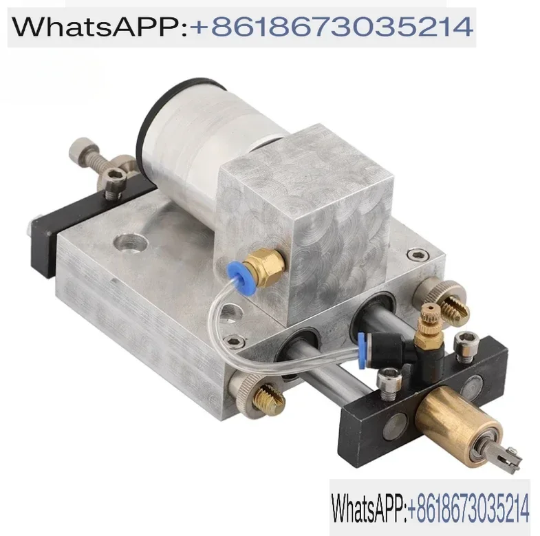 Automatyczna maszyna do cięcia szkła frezarka do noży CNC Z osią Z podwójna kolumna naoliwiona okrągła głowica