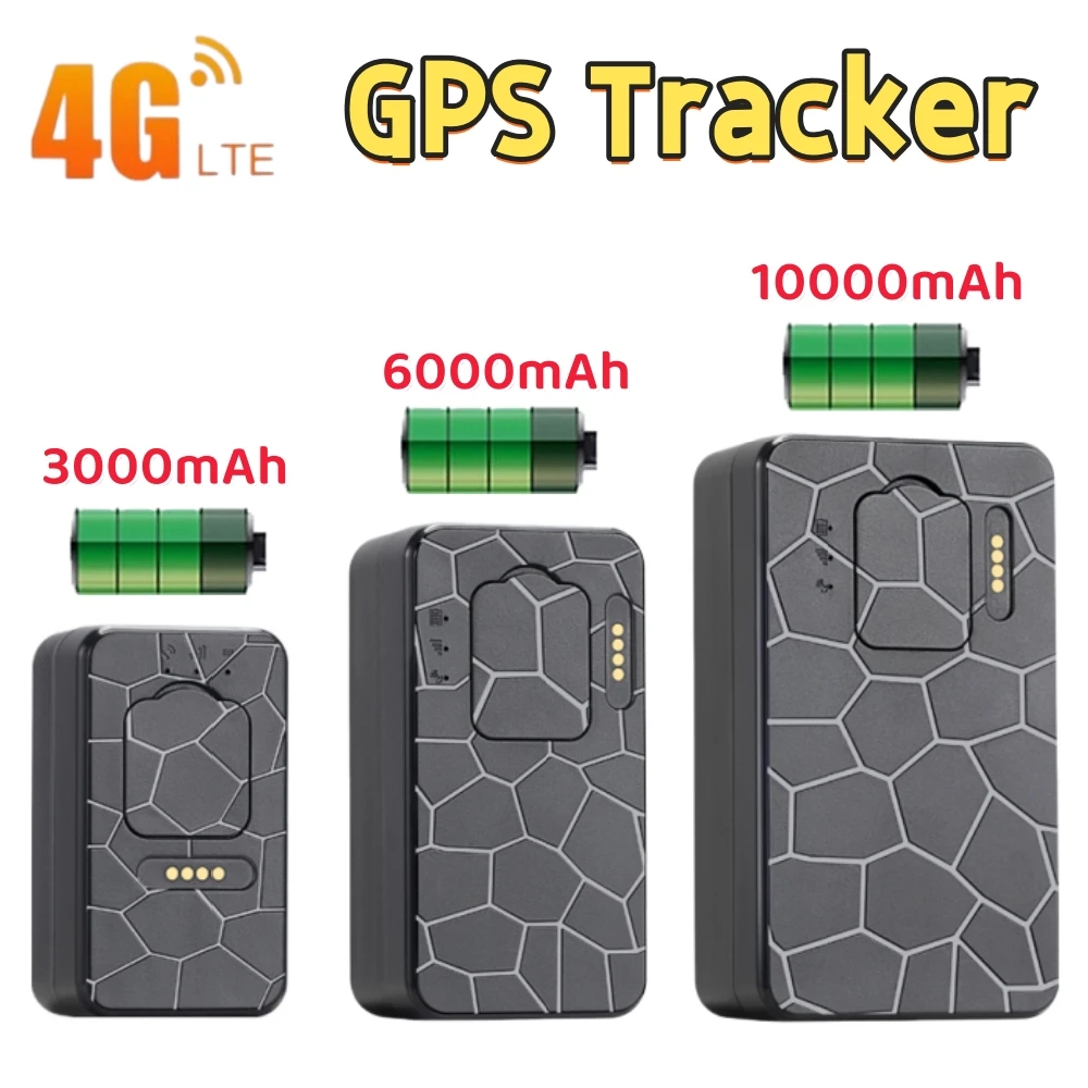 Traceur GPS magnétique 4G pour voiture, dispositif de suivi d'actifs, antivol multi-tailles, localisation en temps réel, application mobile gratuite