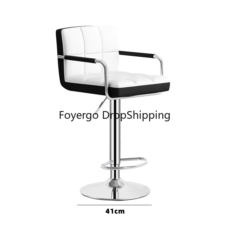 Hairdressing Lift Bar Barber Chair Minimalist Shop Reception Master Beauty Salon Chairs Backrest High Stools Cadeira Manicure