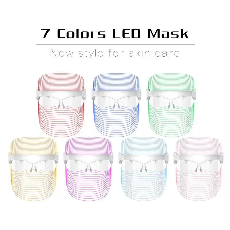 Mlike Beauty Factory 7 colors Facial Face Mask With Skin rejuvenating Anti-pimples Beauty Equipment