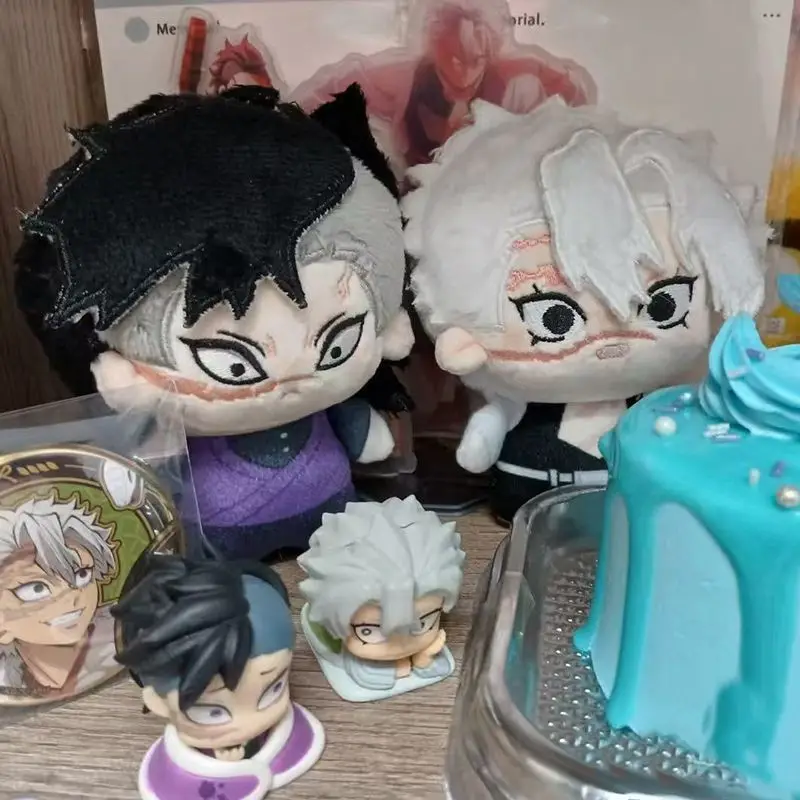 

10-сантиметровая мультяшная фигурка ‌ Плюшевая мини-кукла-подвеска Шиназугава Санеми Геня из аниме «Истребитель демонов: Кимэцу но Яиба» для фанатов аниме