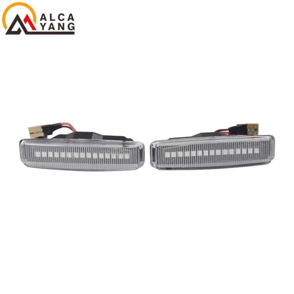 LED Dynamisches Blinklicht Seitenmarkierungsleuchte Kotflügel Sequenzielle Lampe Blinker Anzeigeleuchte Abdeckung für BMW 5er Serie E39 1995-2003 M5 – Detail 4