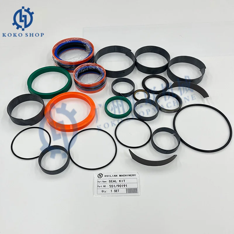 

JCB 551/90191 55190191 Bucket Seal Ram Kit for Backhoe Loader Excavator Seal Kit