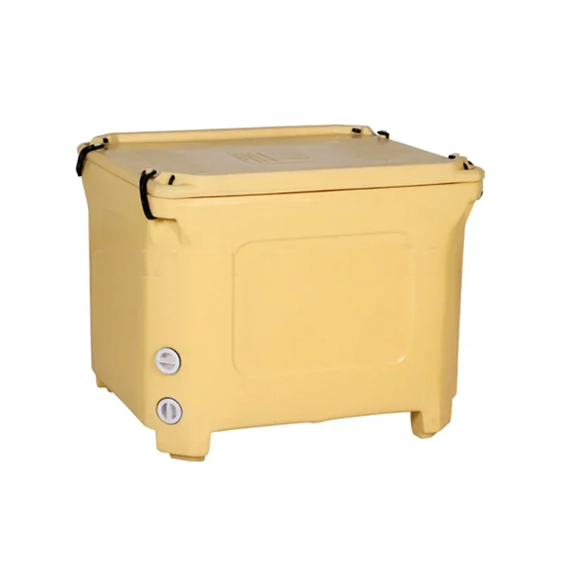 Hot Selling 460 Litre Insulated Fish Tubs Seafood Industrial Use Plastic Containers Ice Cooler Box for Fishing