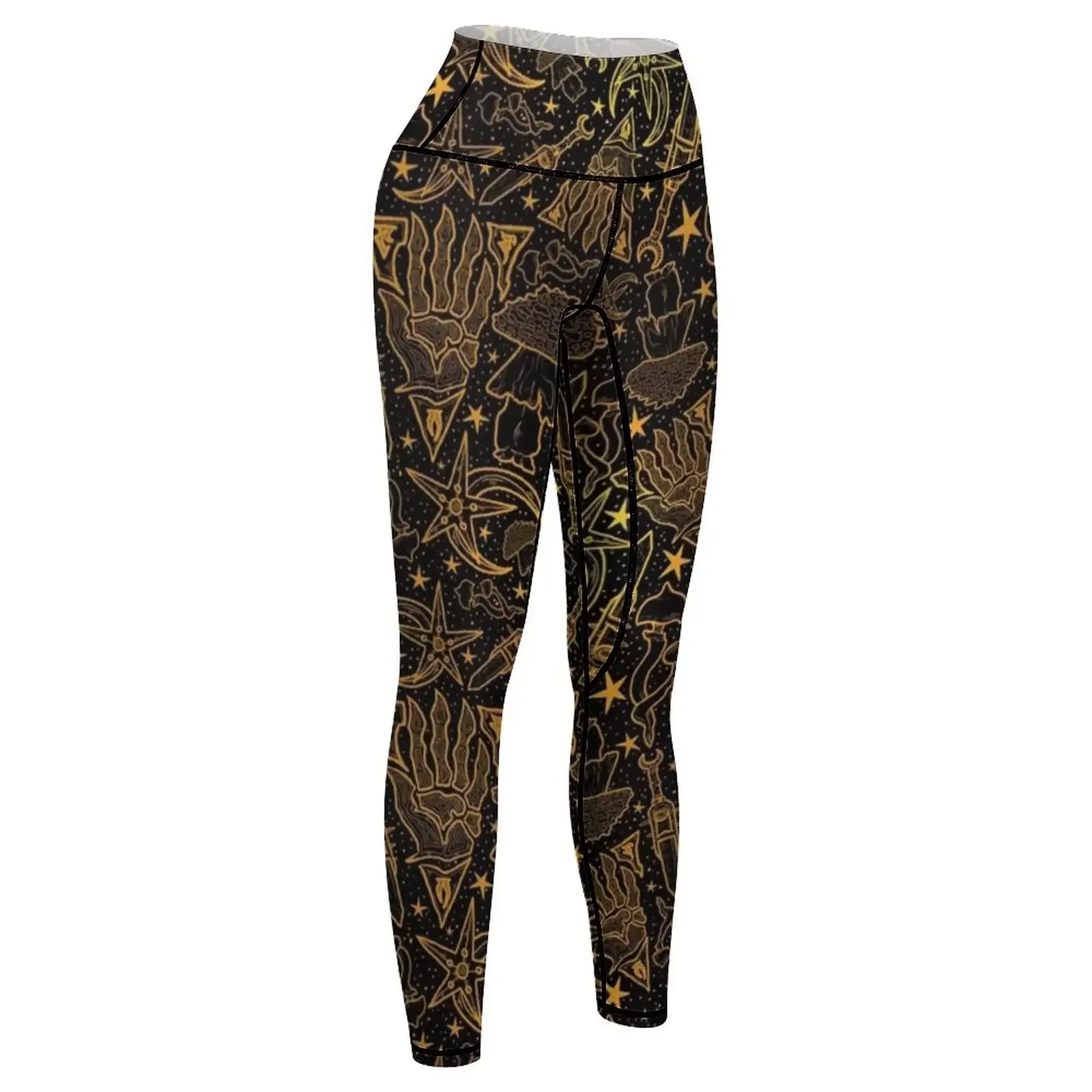 Nerevar's Incarnate Morrowind Gold Pattern GOTY Edition مستوحاة من المخطوطات Elder Online Fantasy RPG Dunmer Leggings