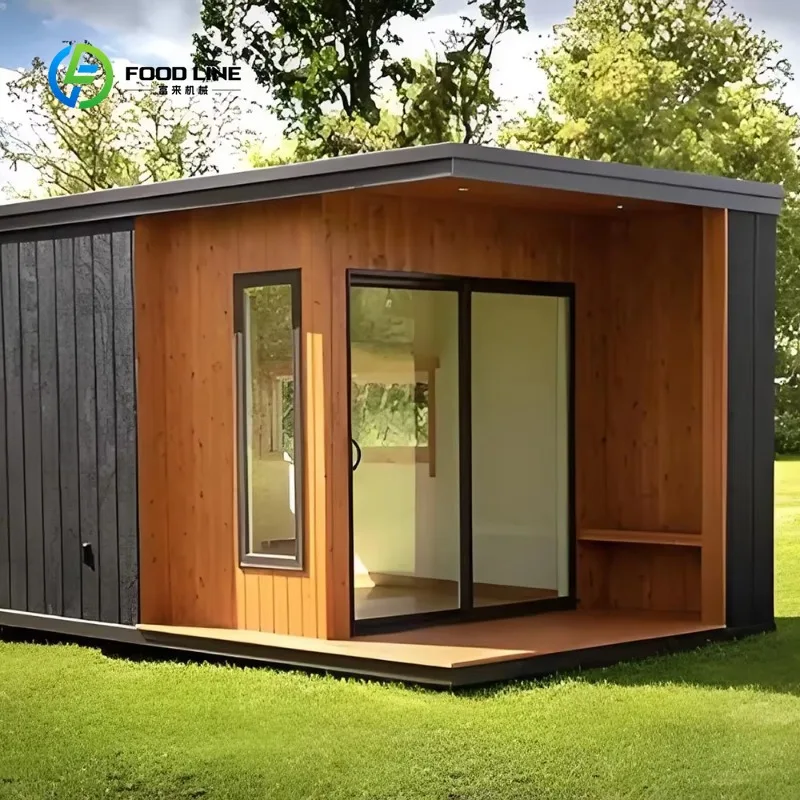 Customized Intelligent Control System and Easy Installation0 Sauna Home Steam Sauna Outdoor Cube Wooden Home Use Sauna