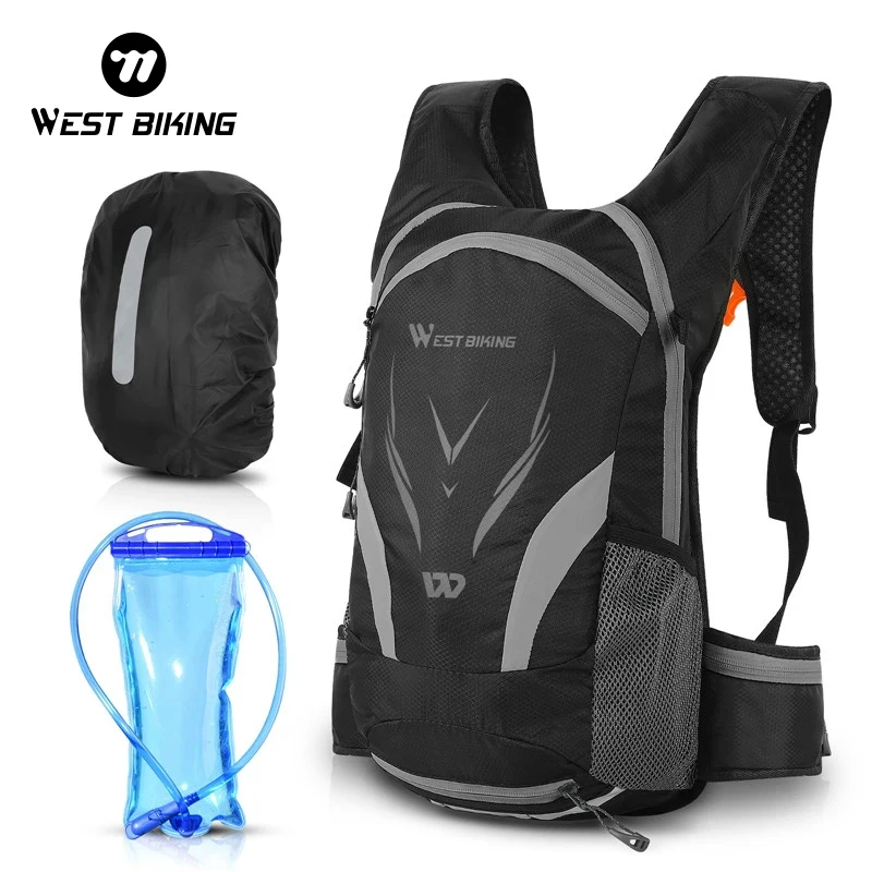 WEST BIKING 16L Waterproof Bike Bag Portable MTB Road Bicycle Backpacks For Cycling Climbing Hiking Sport Hydration Backpack