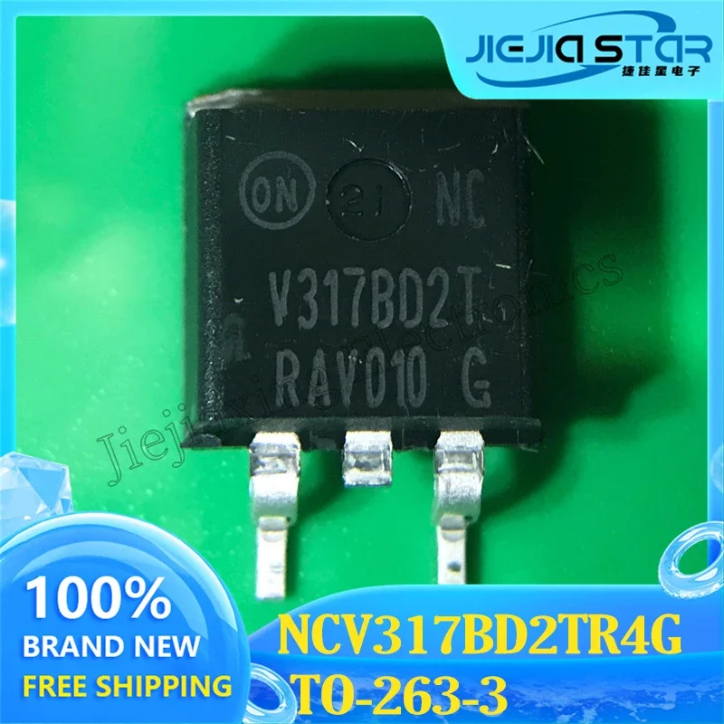 NCV317BD2TR4G NCV317 TO263 Part Mark V317BD2T Linear Voltage Regulator LDOIC 100% Brand New ICs Electronics In Stock