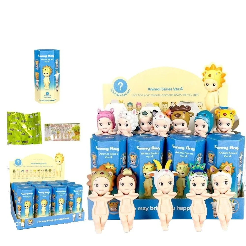 

Japanese Angels Hippers Animal Standing Series Blind Box Figure Anime Popular Dolls Toys Girls Phone Decoration Cheap Cute Gifts