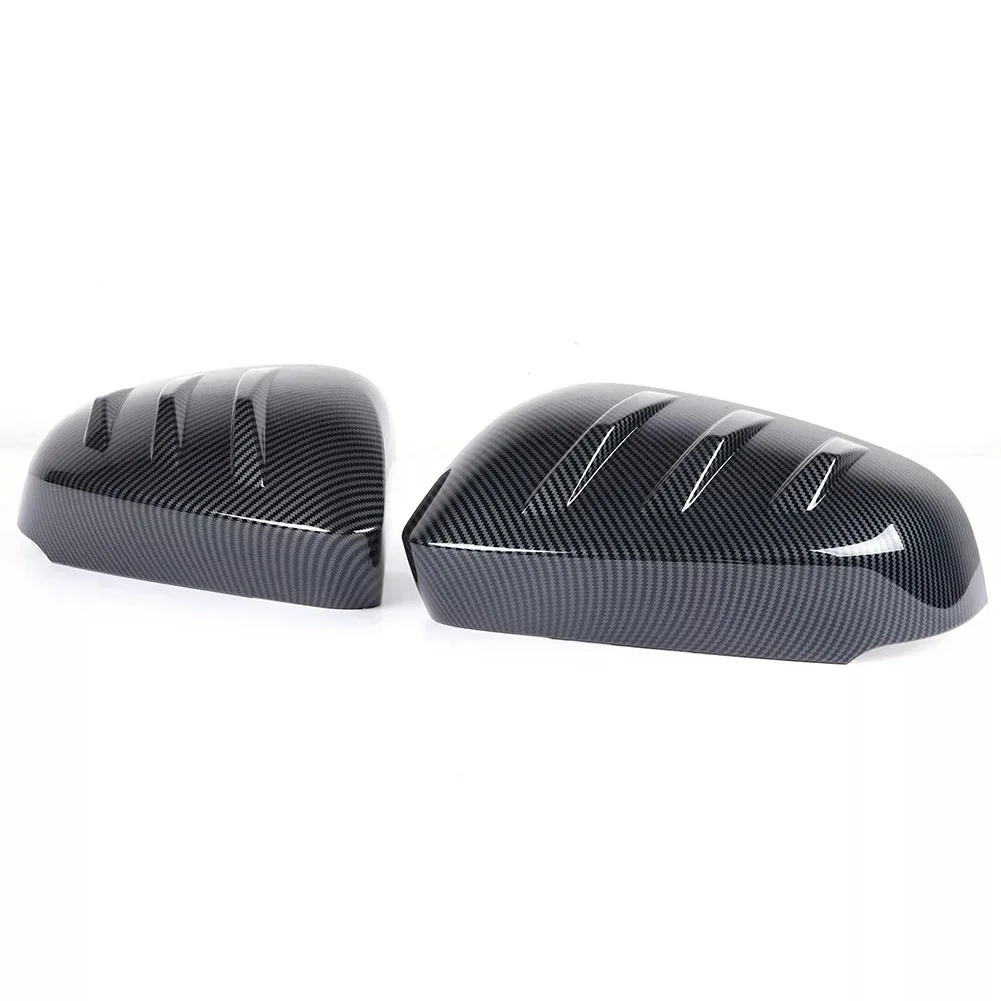 Redefine Your Ride Индивидуальные чехлы для зеркал из АБС-пластика с элегантным эстетичным углеродным волокном для 2024 года для Tacoma