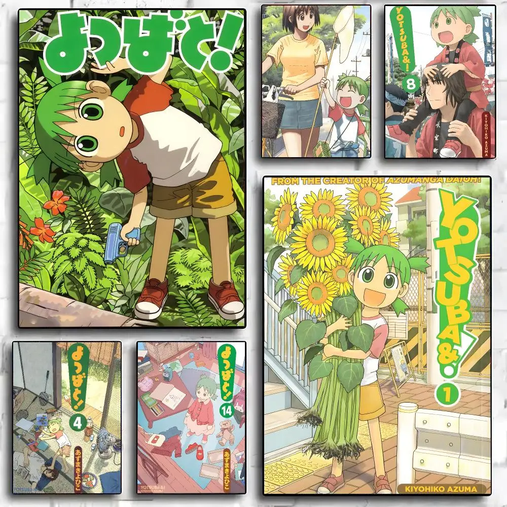 Anime Y-Yotsuba Koiwai Poster Painting And Print Wall Art Picture For Home Room Decor Gifts