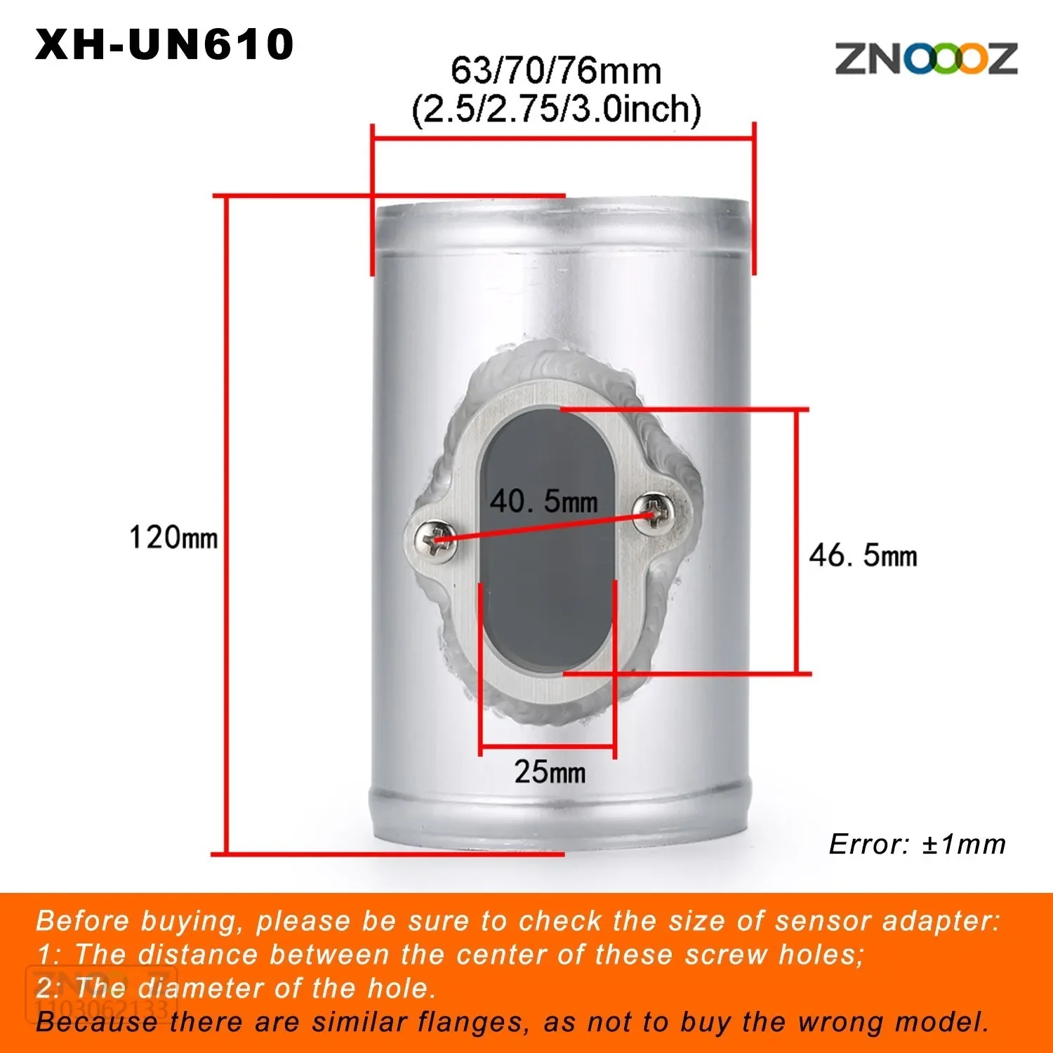 Mass Air Flow Sensor Adapter MAF Meter Mount Fit for Opel Corsa d Astra J Chevrolet Aveo Cruze Orlando Buick