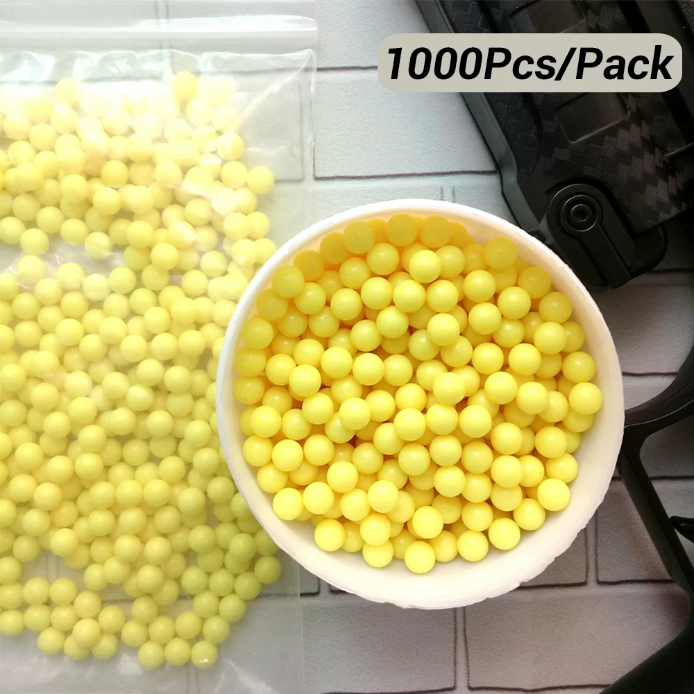 1000Pcs/pack Airsoft BB Balls Paintball 0.12g 6mm BBs Bullets Strikeball Plastic Ammo Hunting Rifle Gun Strike Bullet