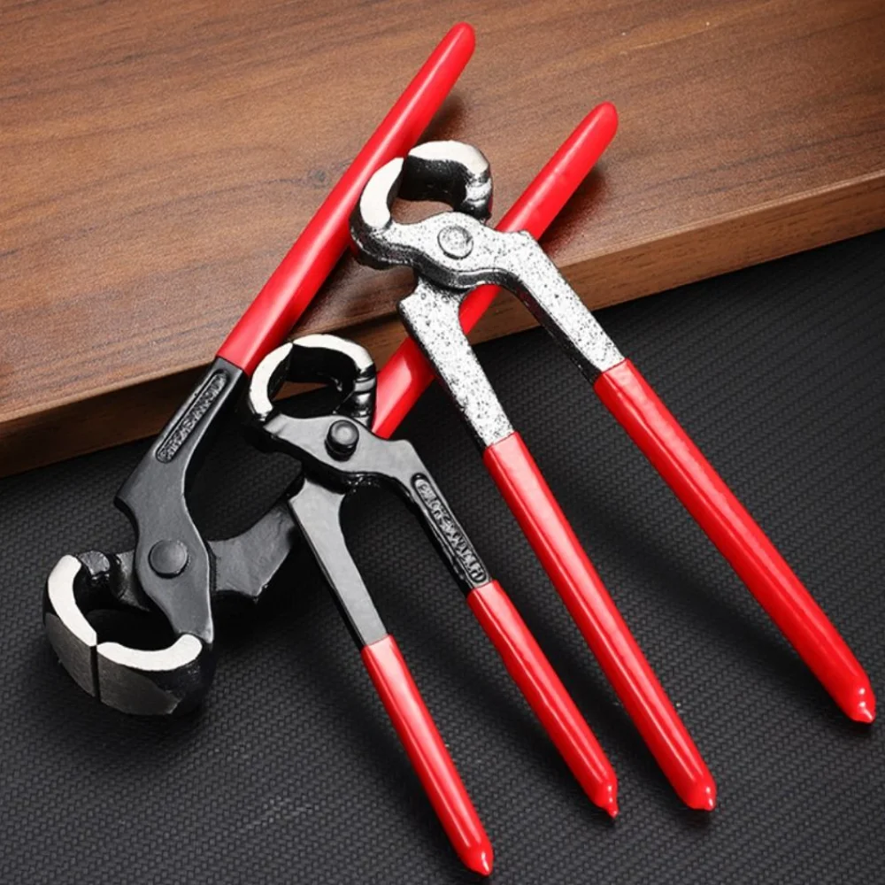 

Double Ears Flat Nose Pliers Stepless Throat Durable Multifunctional Nutcracker Edge Adjustment Clamp Pliers Craftsmen