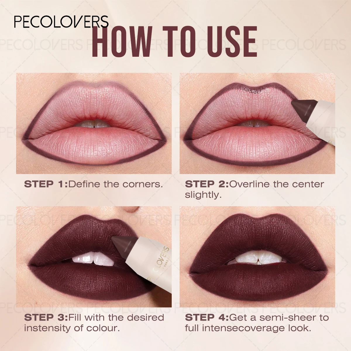 1PC Matte Crayon Lipstick-Long-Lasting, Easy To Color, Moisturizing, And Versatile Lip Liner-Valentine's Day Gift for Women