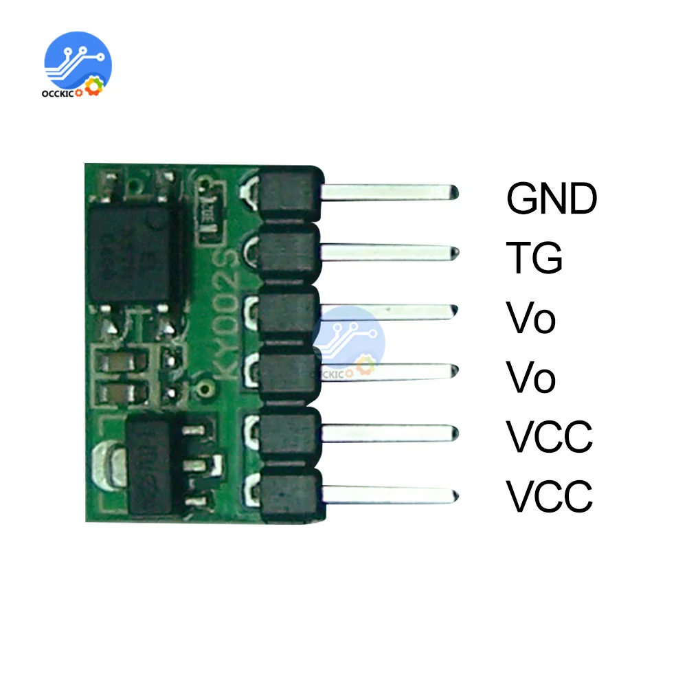 DC 3V-24V KY002S Single Key Switch Bistable High Power 5000mA Optocoupler Isolation