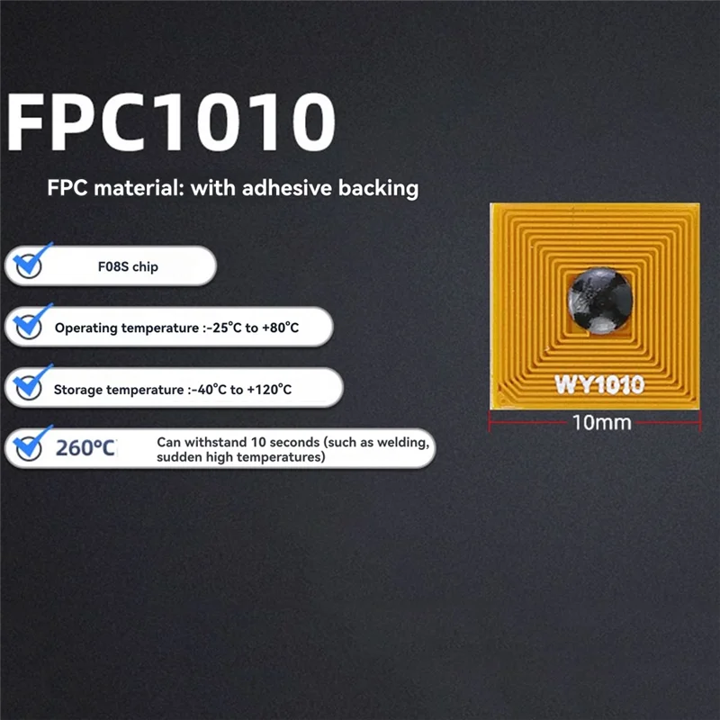 [NEW A09R!】 20Pcs RFID NFC Tags, 13.56Mhz ISO14443A Flexible Electronic Labels For Secure Transactions And Identification