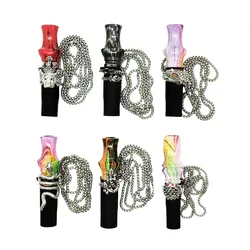 Resin Shisha Hookah Mouthtips Mouthpiece Hookah Hose Mouth Tip with Chain Chicha Cachimba Sheesha Narguile Mouth Tips Holder