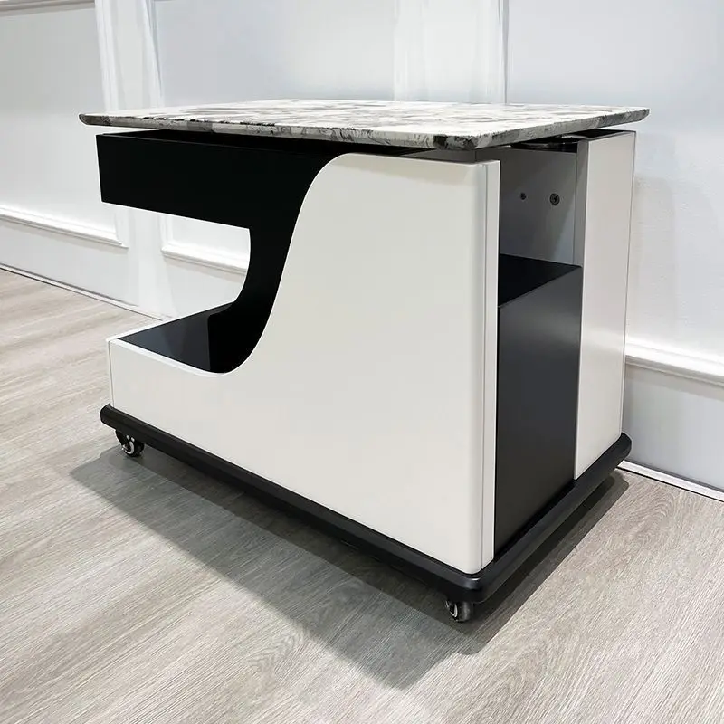 Woonkamer huishoudelijke afneembare intrekbare salontafel bank klein appartement multifunctionele hefbare kleine theetafel