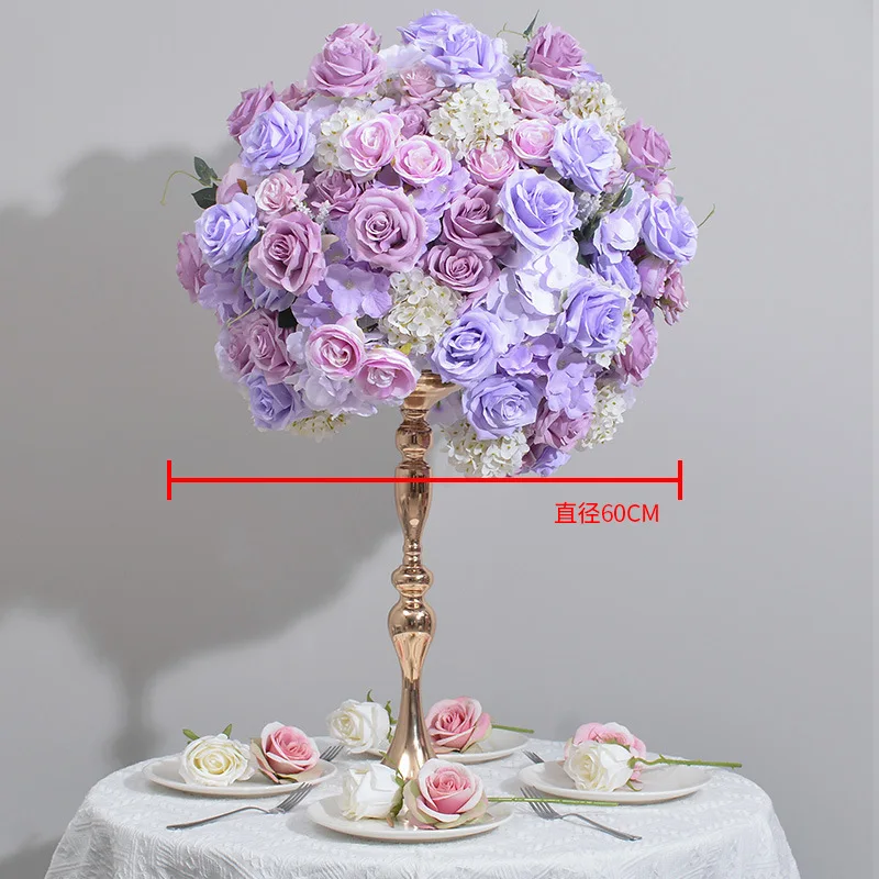 1 Stück 60CM Hochzeits-Blumenballhalter Tischdekoration Heimdekoration Partyzubehör DIY Bastelzubehör Blumen – Detail 1