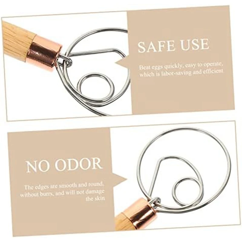 1 Piece Flour Coil Wire Whisk Cream Egg Beater Dough Hook Egg White Separator Pizza Dough Whisk Egg Stirring B