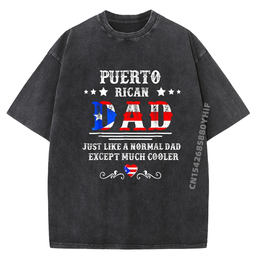 

Cooler Puerto Rican Papi Shirt Puerto Rico Flag Shirts Graphic Tee Women Luxury T-Shirt Washed Camisetas Hombre