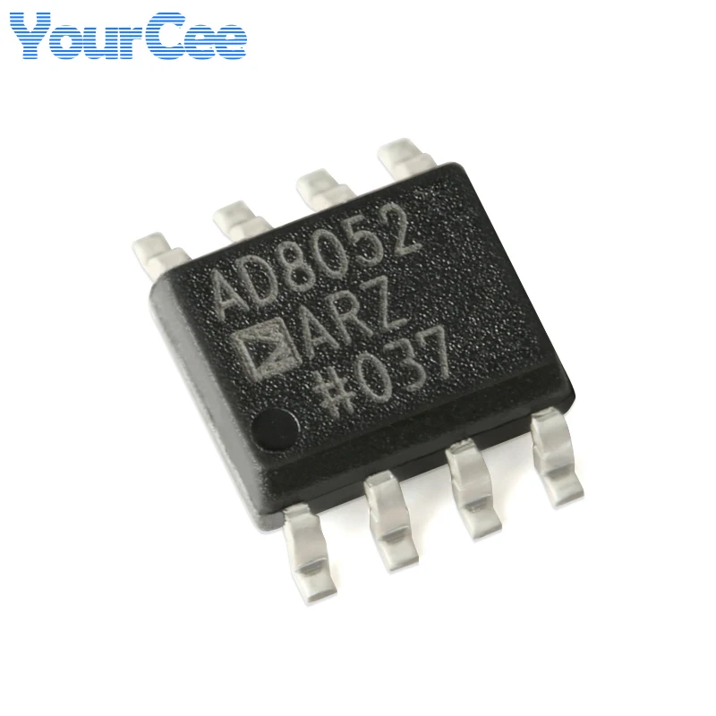 AD8052ARZ-REEL7 AD8052 AD8052ARZ SOIC-8 Low Cost 110MHz Rail-to-Rail Amplifier IC Chip Integrated Circuit