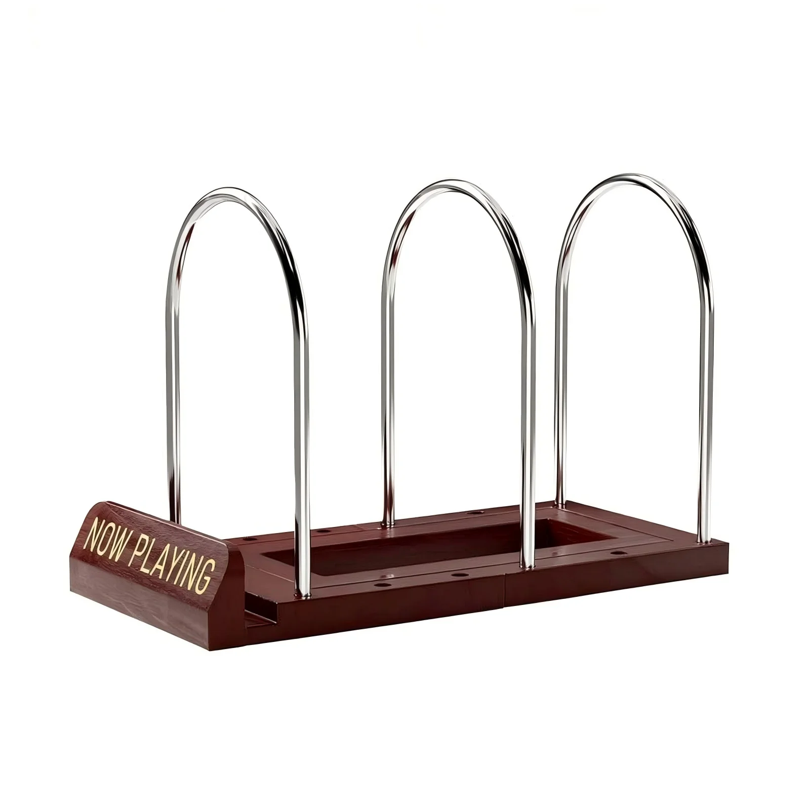 Now Playing Record Stand Adjustable Vinyl Record Storage Rack To Hold 30 To 70 LPs And Expand