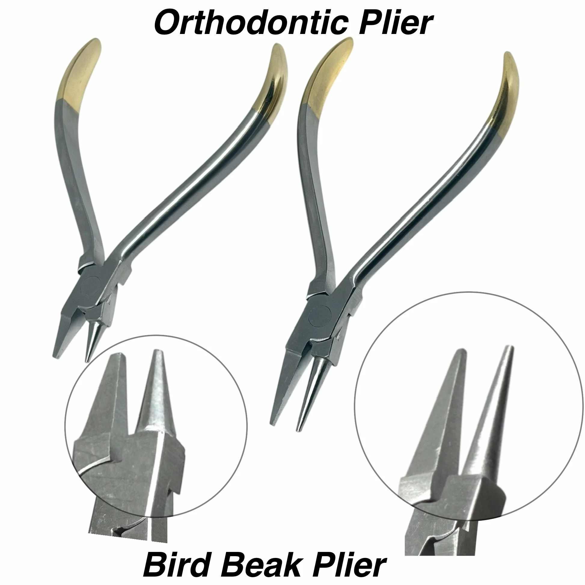 Dental Orthodontic bird beak pliers dental orthodontics lab instruments Versatile loop forming pliers for round bending plier