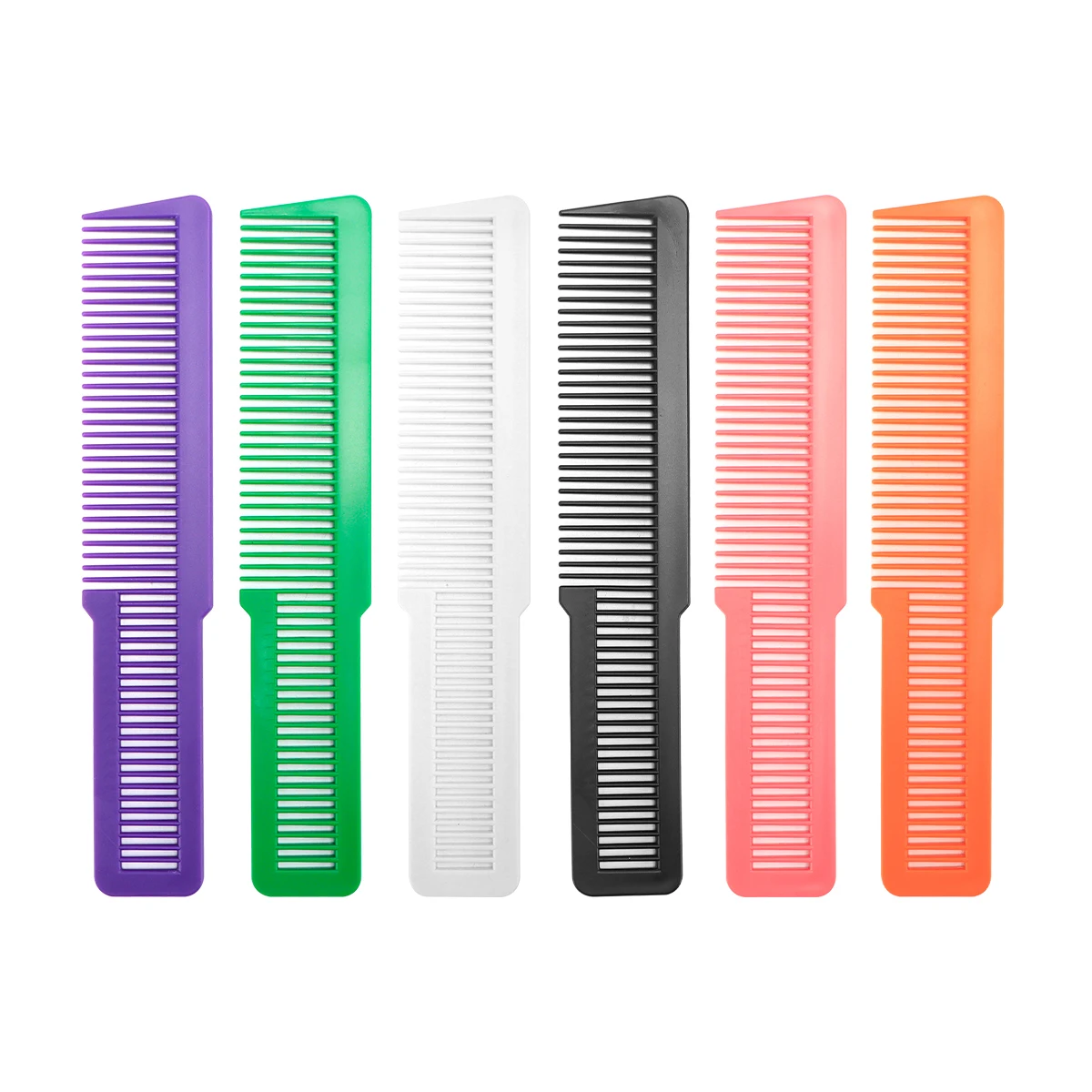 Professional Colorful Hairdressing Comb Hair Salon Barber Anti-Static Haircut Plastic Combs Barbershop Styling Tools Accessories